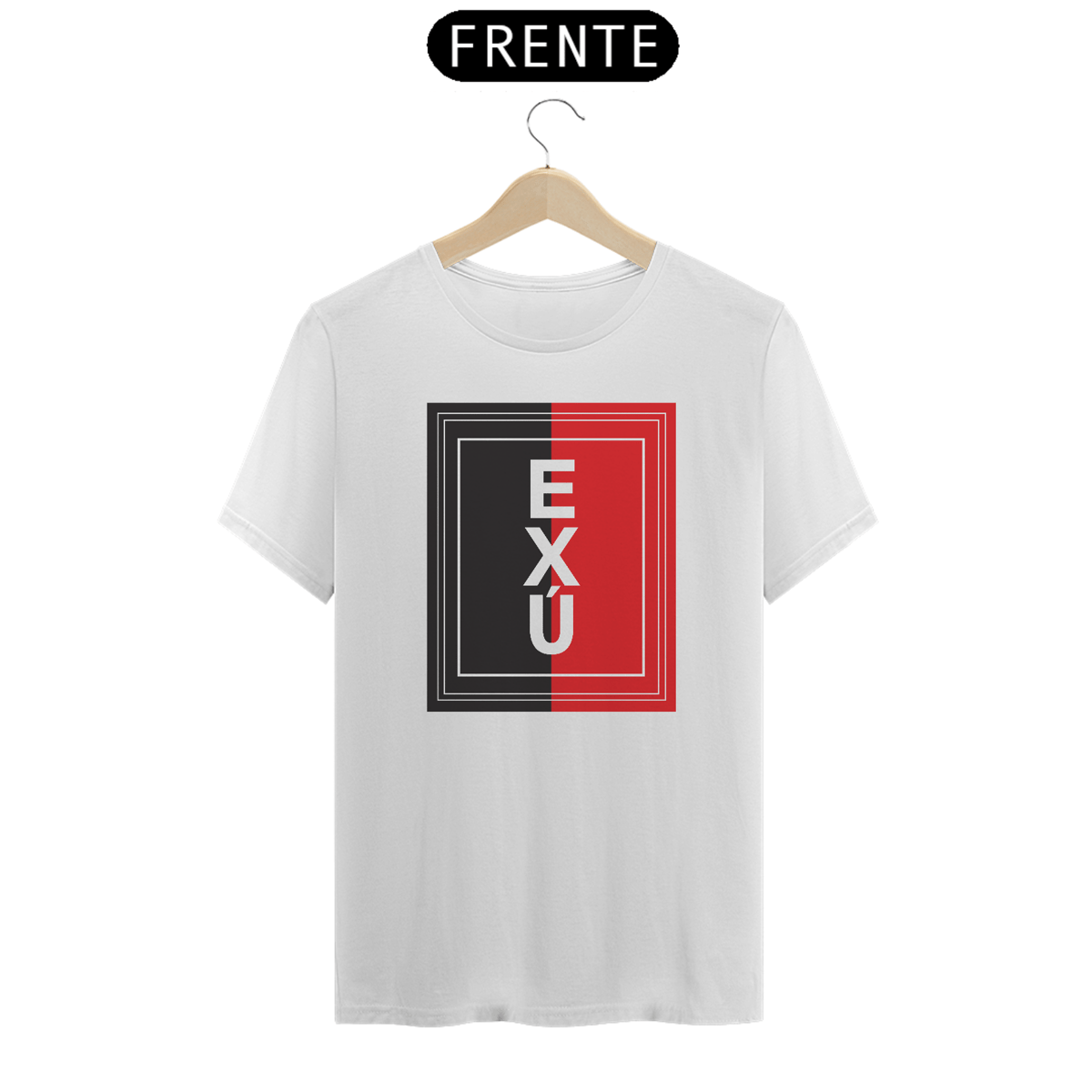 Nome do produto: Camiseta Branca - Exú