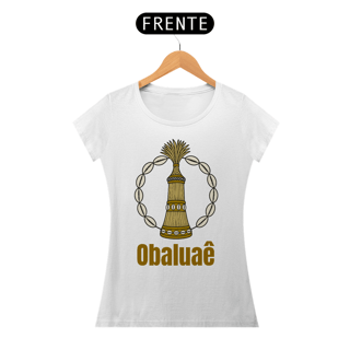 Nome do produtoBaby Look Branca - Obaluaê Xaxará