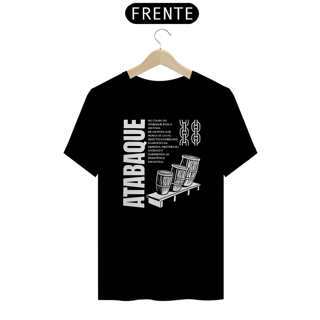 Nome do produtoCamiseta Preta - Atabaque (cores)