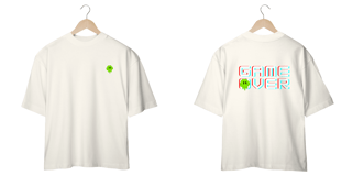 Nome do produto Camiseta Oversized Game Over