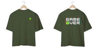 Nome do produto Camiseta Oversized Game Over