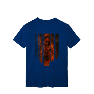Nome do produto Camiseta Caboclo do Fogo — Força, Coragem e Transformação
