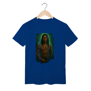 Nome do produto Camiseta Caboclo Caçador — Força Ancestral e Proteção