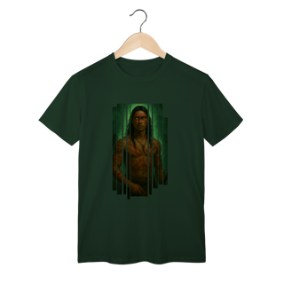 Nome do produto Camiseta Caboclo Caçador — Força Ancestral e Proteção