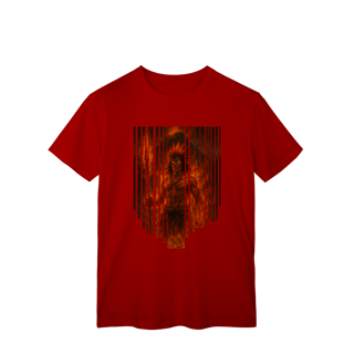 Nome do produto Camiseta Caboclo do Fogo — Força, Coragem e Transformação