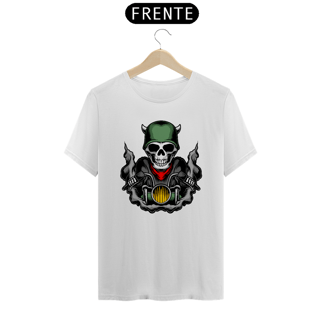 Nome do produto Camiseta Caveira Motociclista