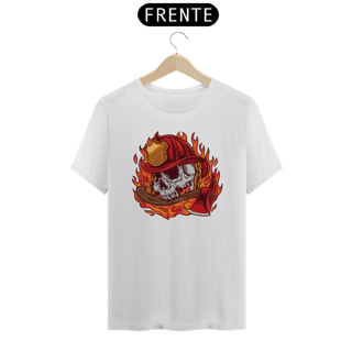 Nome do produto Camiseta Caveira Bombeiro