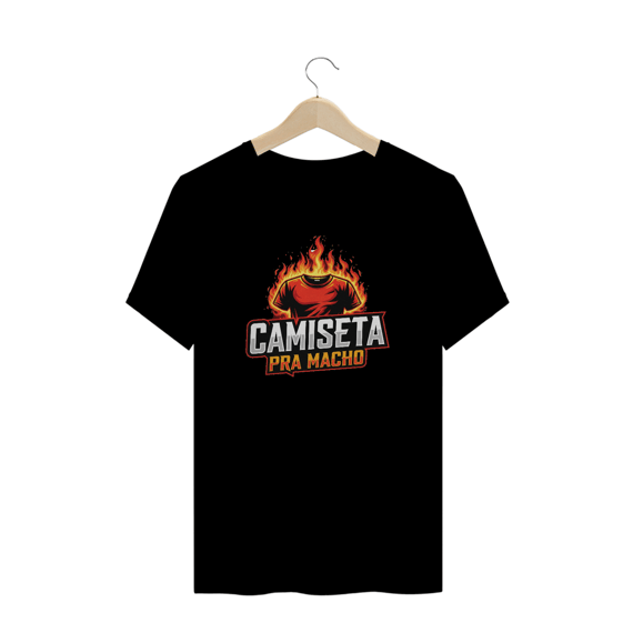 Camiseta Plus Size Logo Camiseta pra Macho