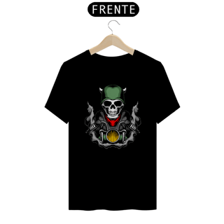 Camiseta Caveira Motociclista