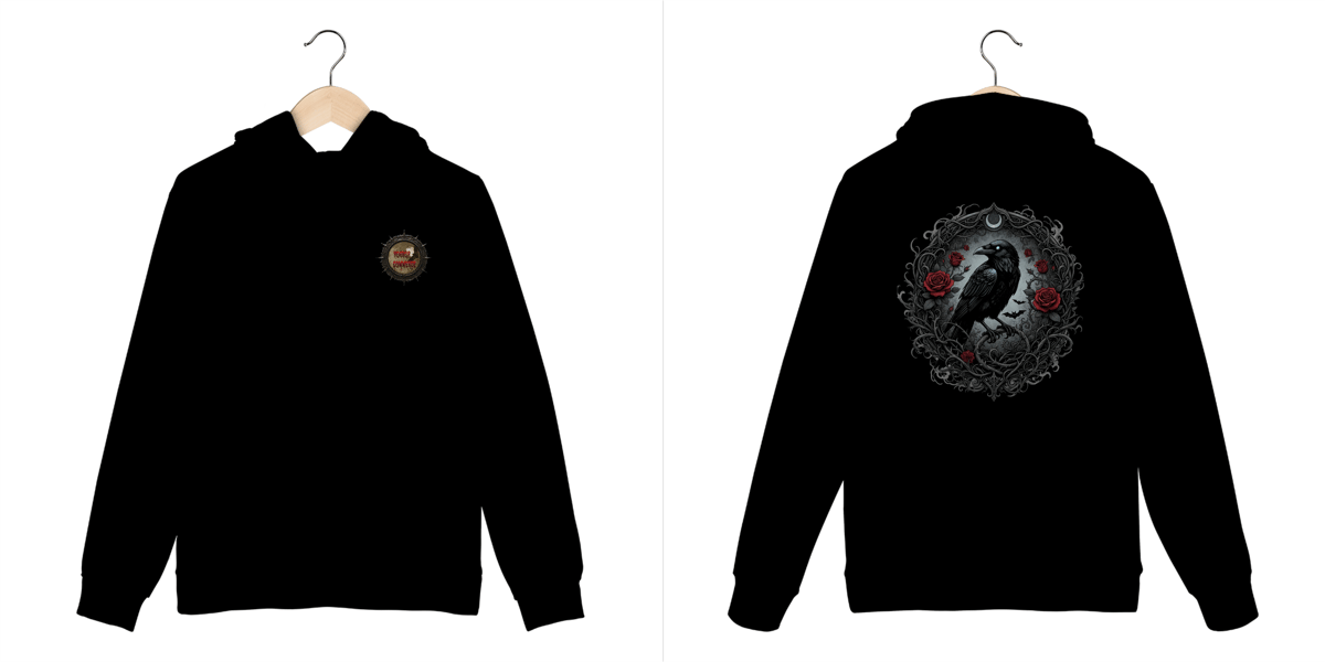 Nome do produto: Moleton Fechado Ninho de Espinhos