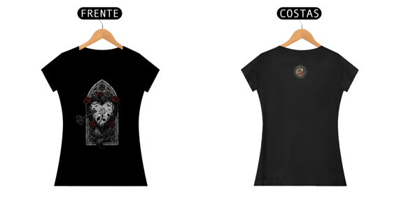 Camiseta Baby Long Vitral do Destino