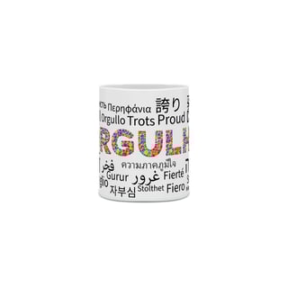 Nome do produto Caneca - Orgulho em todas as línguas