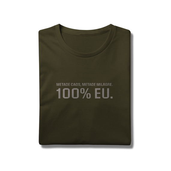 50% Caos, 50% Milagra. 100% Eu!