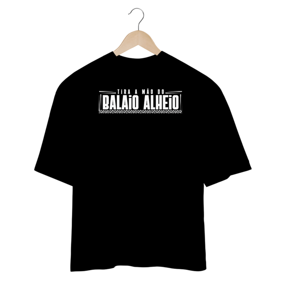 Camiseta Grilo Oversized - Balaio Alheio