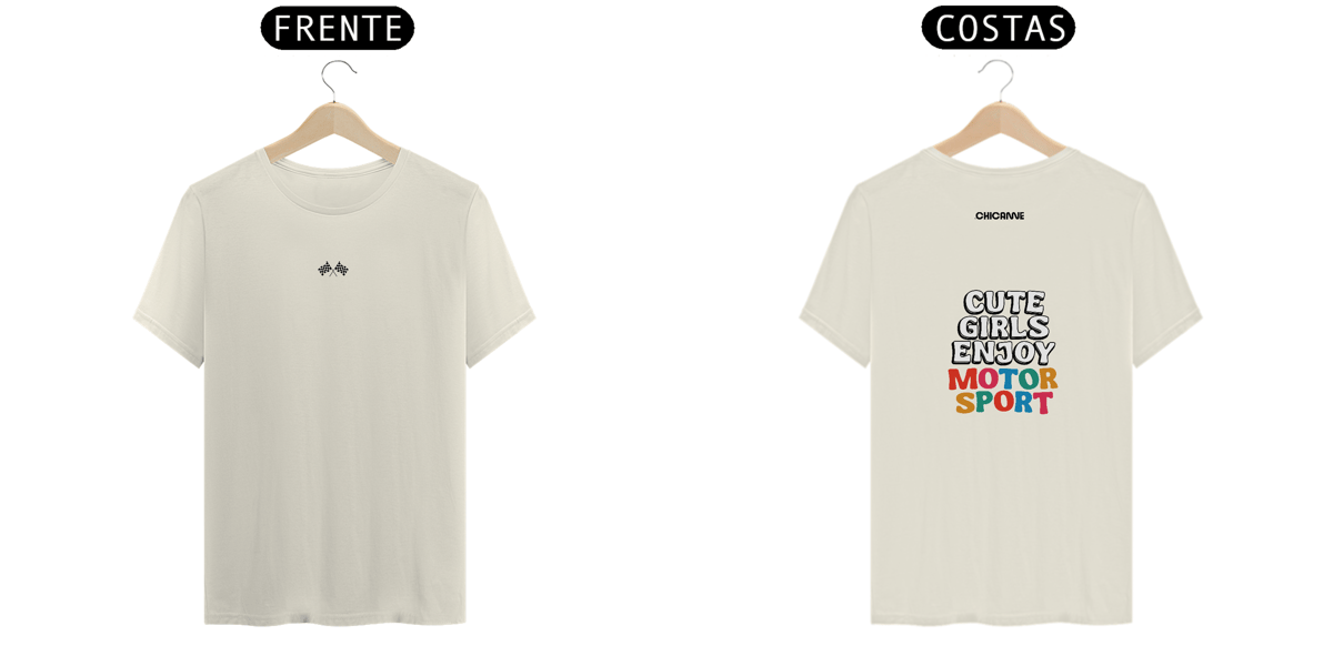 Nome do produto: Cute Girls Enjoy Motor Sport - MEDIUM