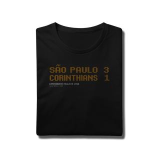 Camiseta SÃO PAULO CAMPEÃO PAULISTA 1998