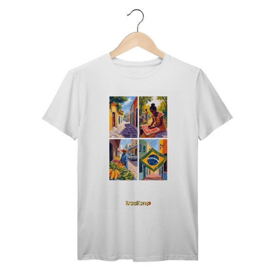 Camiseta Cantos do Brasil