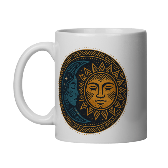 Caneca Jaci e Guaraci
