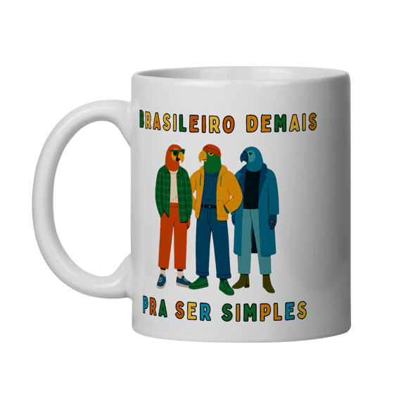 Caneca Brasileiro Demais