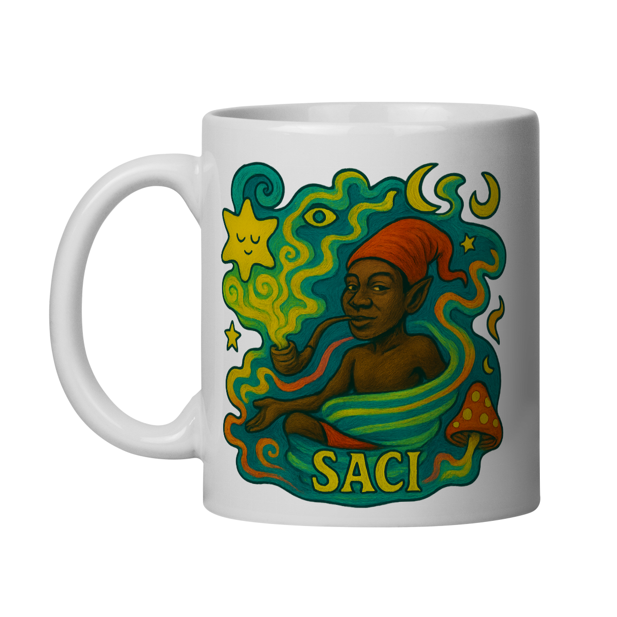 Nome do produto: Caneca Saci