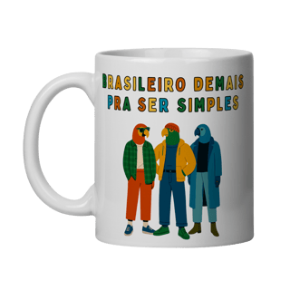 Caneca Brasileiro Demais