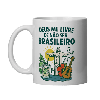 Caneca Deus me livre