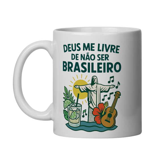 Caneca Deus me livre