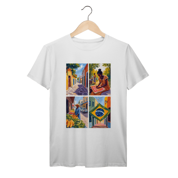 Camiseta Cantos do Brasil