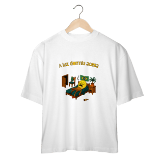 Oversized A luz dormiu acesa