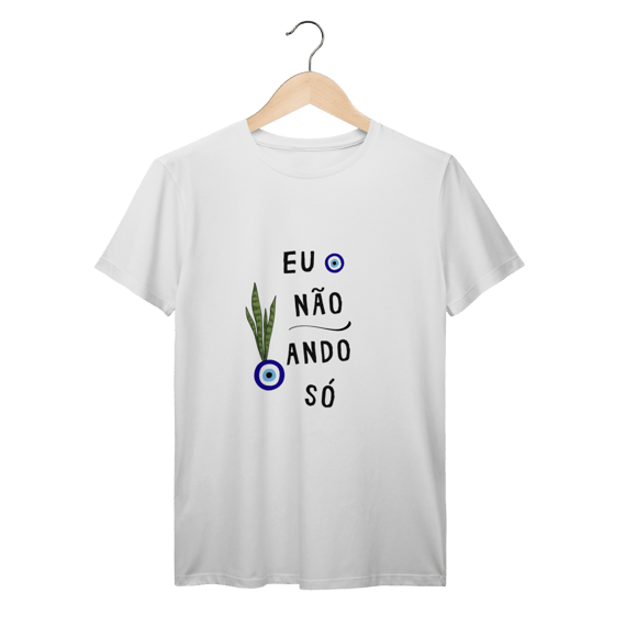 Camiseta Eu não ando só