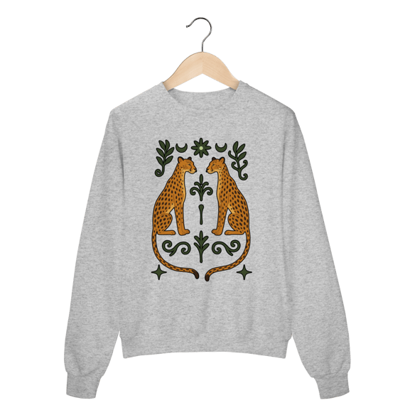 Moletom Fechado Onças