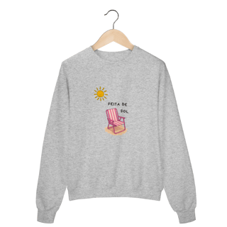 Nome do produtoMoletom Fechado Feita de sol