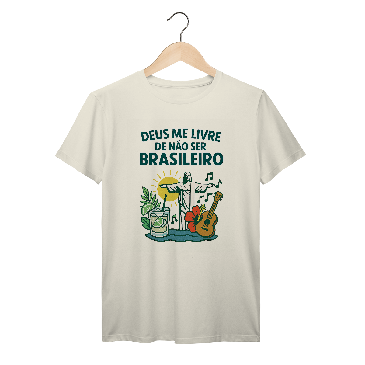 Nome do produto: Camiseta Deus me livre