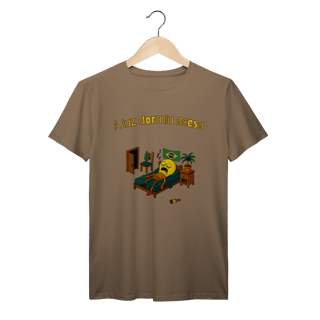 Nome do produtoCamiseta A luz dormiu acesa