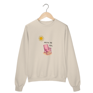 Nome do produtoMoletom Fechado Feita de sol