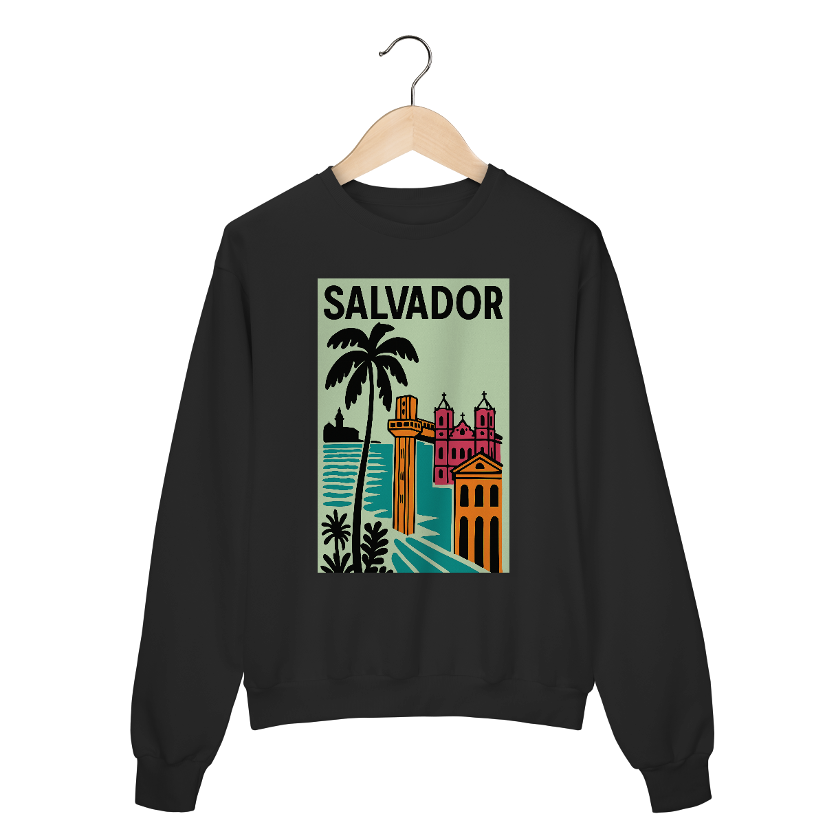 Nome do produto: Moletom Fechado Salvador