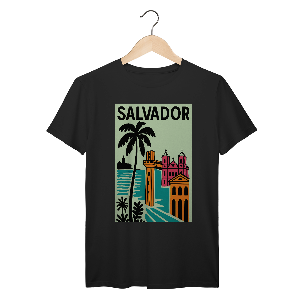 Nome do produto: Camiseta Salvador