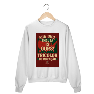 Nome do produto Moletom Unissex The USA Is Ours Hat-Trickolor | Fluminense