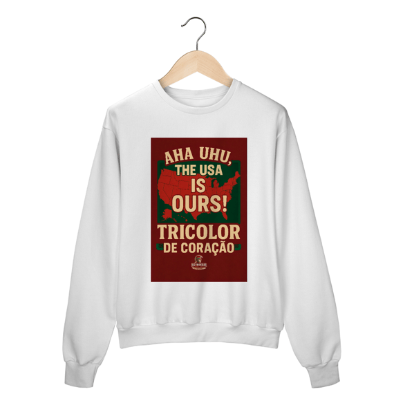 Moletom Unissex The USA Is Ours Hat-Trickolor | Fluminense