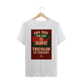 Camisa Unissex Plus Size The USA Is Ours Hat-Trickolor | Fluminense