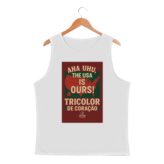 Nome do produto Regata Masculina Dryfit UV The USA Is Ours Hat-Trickolor | Fluminense