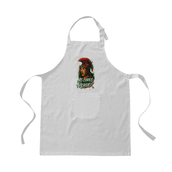 Avental As Cores que Herdei Guerreira Hat-Trickolor | Fluminense