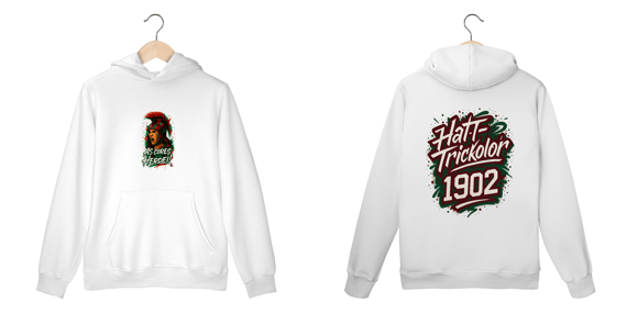 Moletom Canguru As Cores que Herdei Guerreira Hat-Trickolor | Fluminense