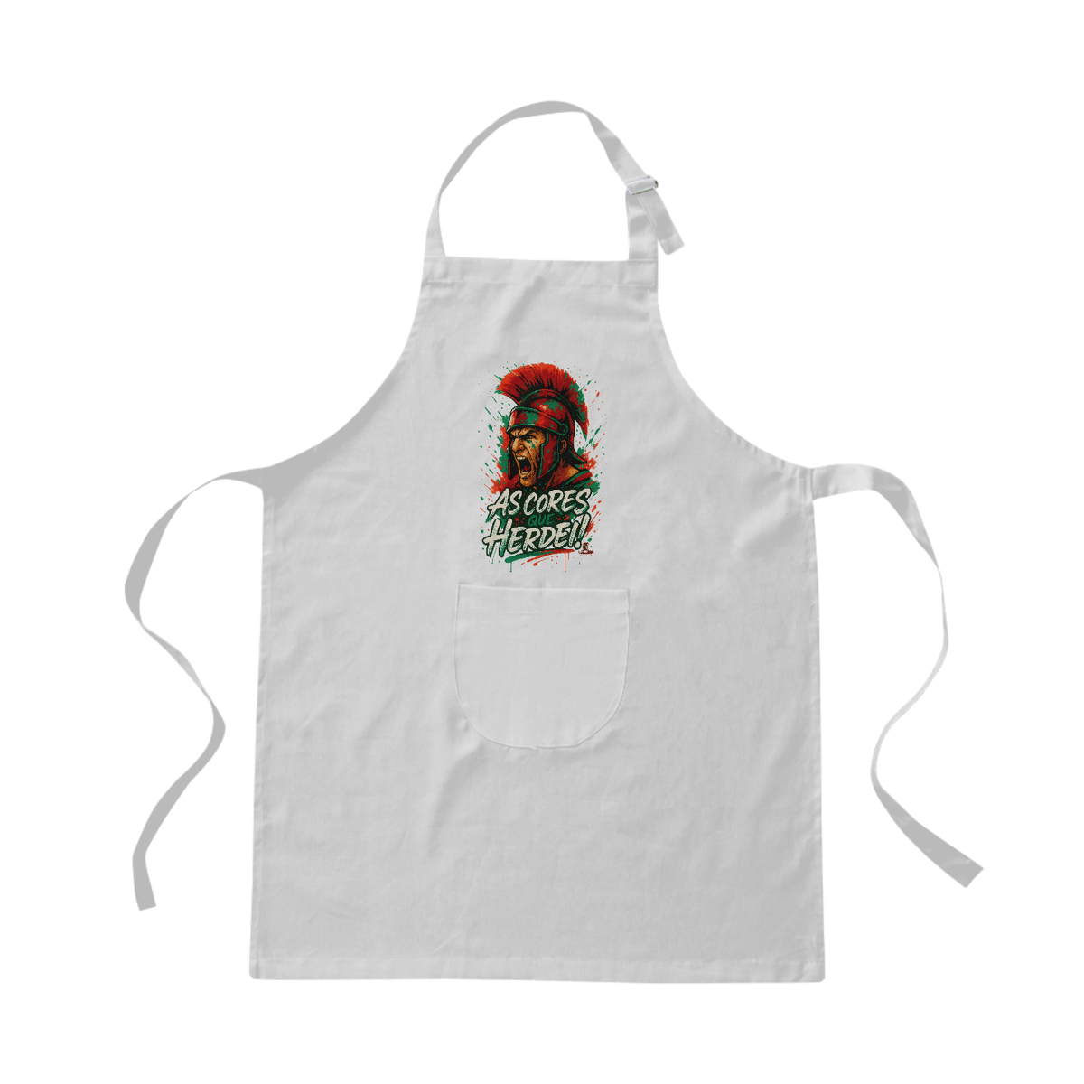 Nome do produto: AventalAs Cores que Herdei Guerreiro Hat-Trickolor | Fluminense