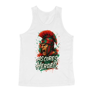 Nome do produto Regata Masculina As Cores que Herdei Guerreiro Hat-Trickolor | Fluminense