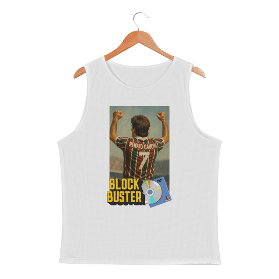 Regata Masculina Dry fit DVD do Renato Hat-Trickolor | Fluminense