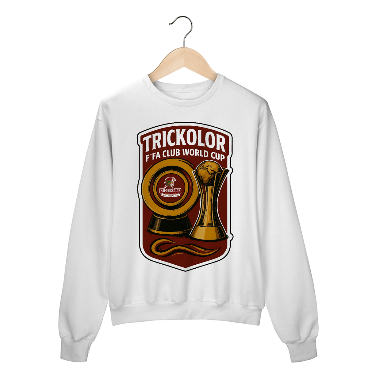 Nome do produto: Moletom Unissex FCWC Hat-Trickolor | Fluminense 