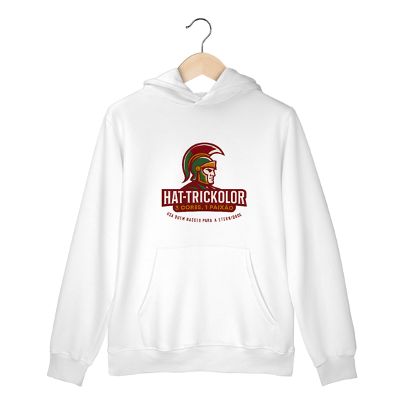 Moletom Canguru Unissex Hat-Trickolor | Fluminense 