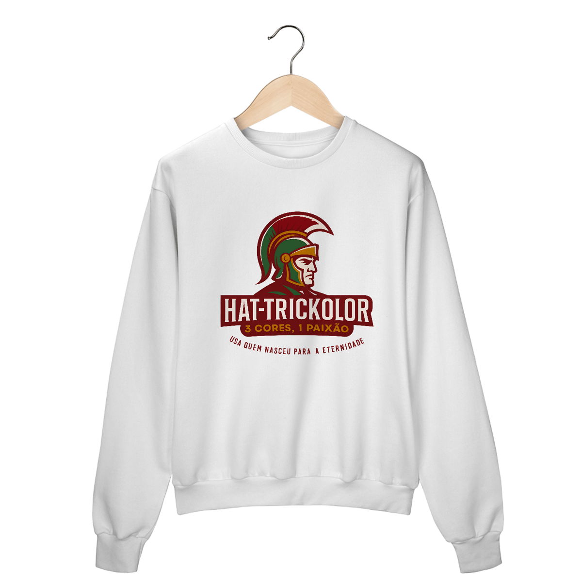 Nome do produto: Moletom Unissex Hat-Trickolor | Fluminense 