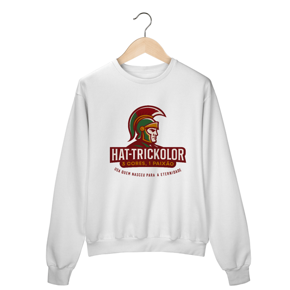 Moletom Unissex Hat-Trickolor | Fluminense 